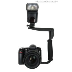 Nikon D610 Flash Bracket (PivPo® Pivoting Positioning) 180 Degrees (Nikon Shoe)