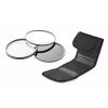 Fujifilm WCL-X70 High Grade Multi-Coated, Multi-Threaded, 3 Piece Lens Filter Kit (62mm) + Nw Direct Microfiber Cleaning Cloth.